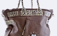07BG41-0053-SLOUCHY ANIMAL PRINT SHOPPER